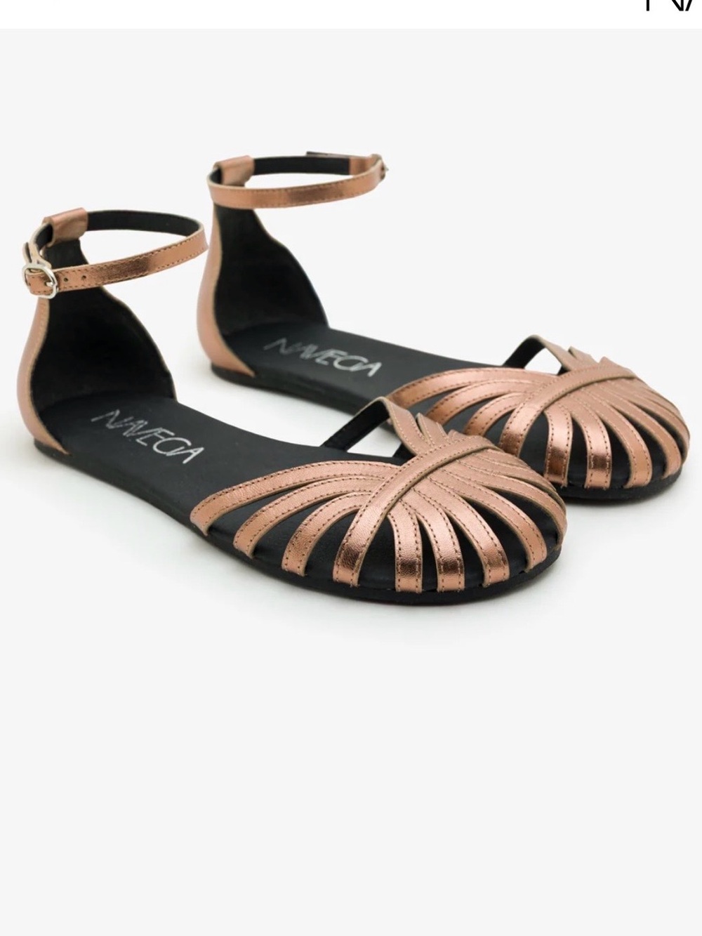 NIB Navega Vega Sandal in Bronze